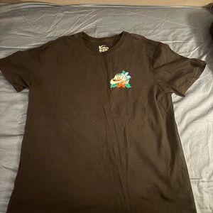 Nike SB Black Tee with Multicolor Logo